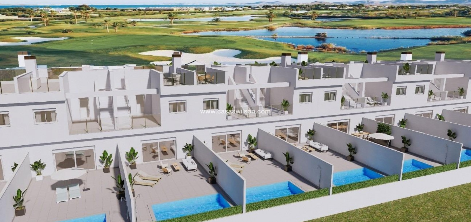 New Build - Townhouse - Los Alcazares - Serena Golf