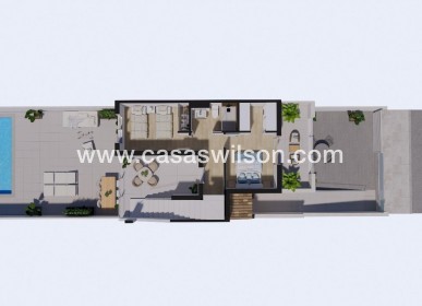 New Build - Townhouse - Los Alcazares - Serena Golf