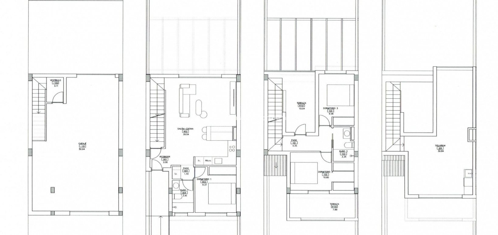 New Build - Townhouse - Los Alcazares - Serena Golf