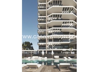 Nueva construcción  - Apartamento - Calpe - Playa Cantal Roig