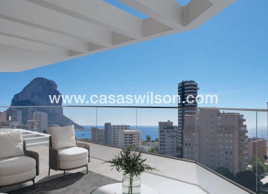 Nueva construcción  - Apartamento - Calpe - Playa Cantal Roig