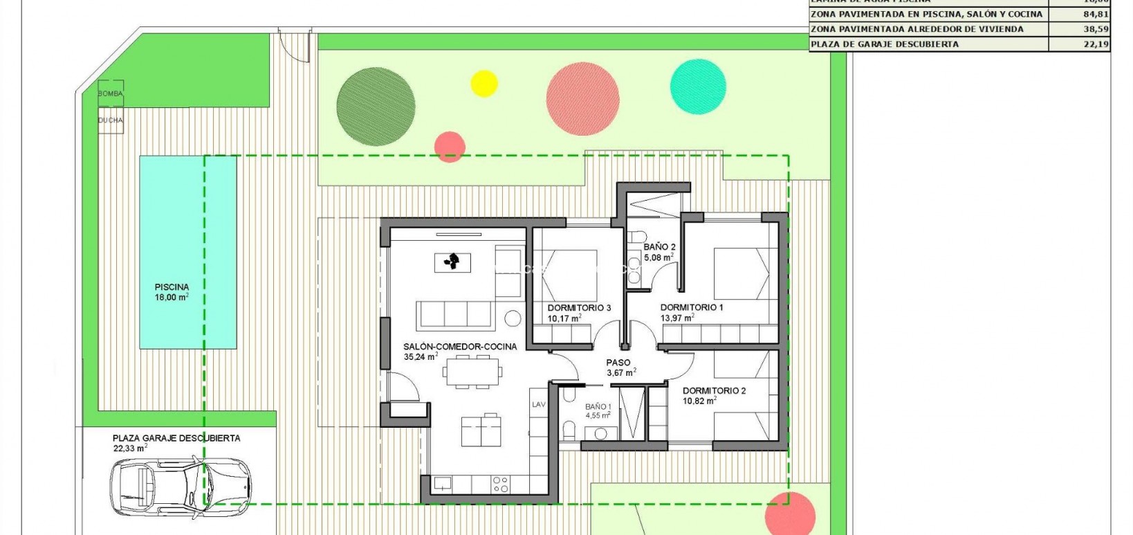 Nueva construcción  - Chalet - Hondón de las Nieves - Urbaniz. La Montañosa