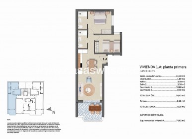 New Build - Appartement - Pilar de la Horadada - Torre de la Horadada