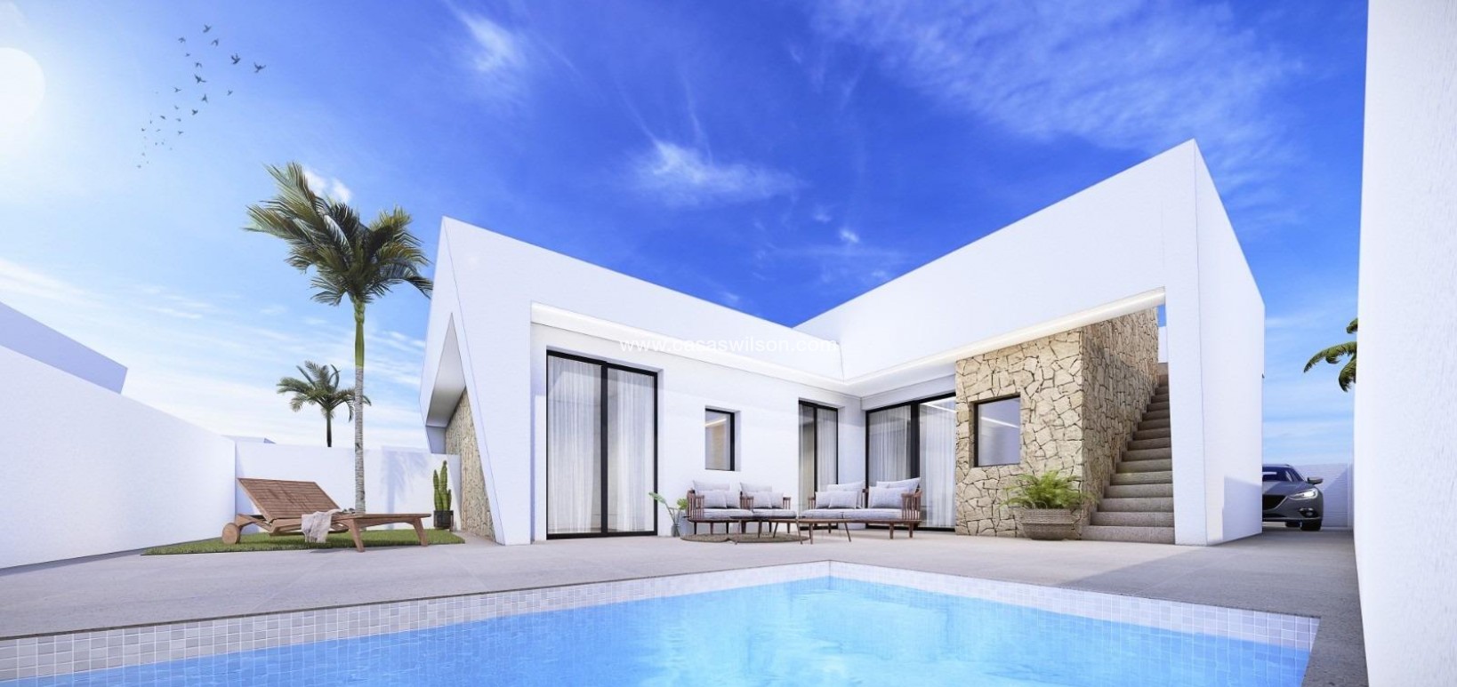 New Build - Villa - Torre Pacheco - Roldán