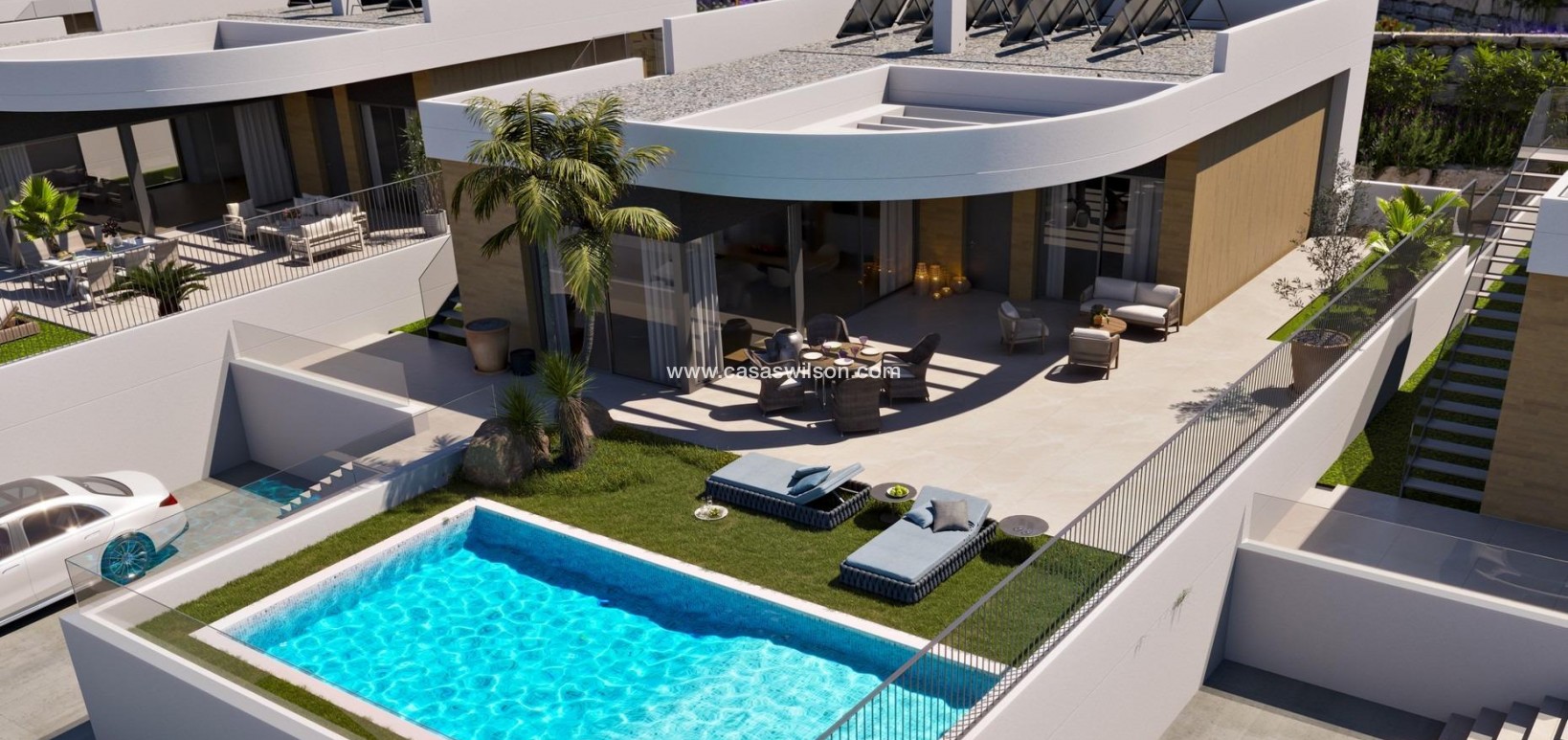 New Build - Villa - Finestrat - Campana garden