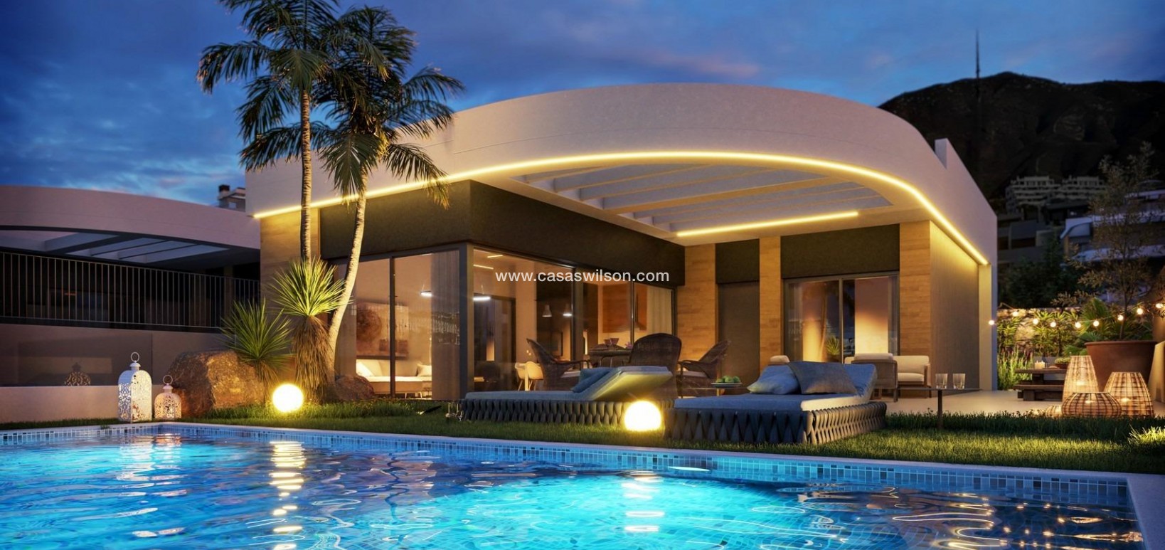 New Build - Villa - Finestrat - Campana garden