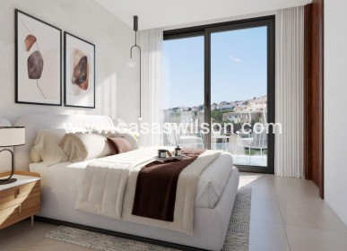 New Build - Townhouse - Finestrat - Balcon sierra cortina