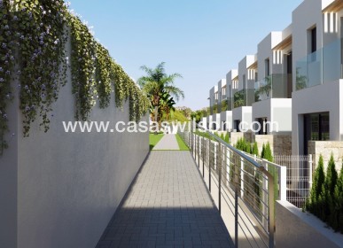 New Build - Townhouse - Finestrat - Balcon sierra cortina