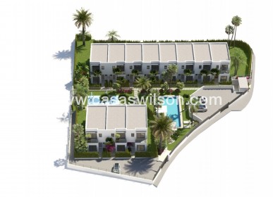 New Build - Townhouse - Finestrat - Balcon sierra cortina