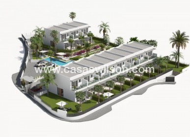 New Build - Townhouse - Finestrat - Balcon sierra cortina