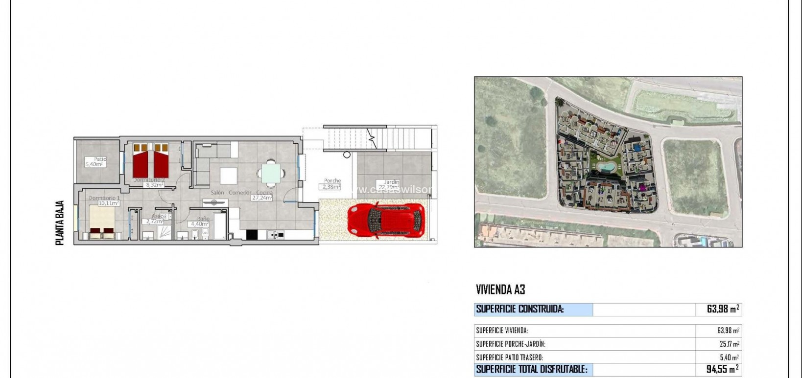 New Build - Bungalow - Cox - San Fernando