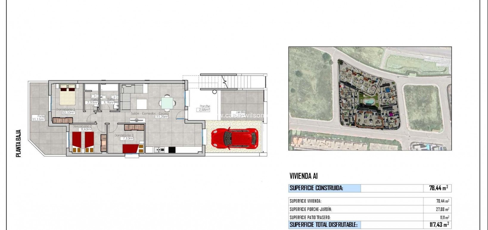 New Build - Bungalow - Cox - San Fernando