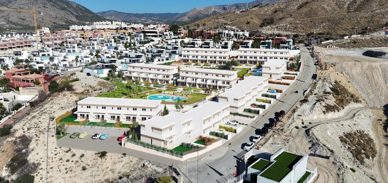 New Build - Townhouse - Finestrat - Balcon de finestrat