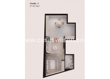 Sale - Apartment - Benidorm - Poniente