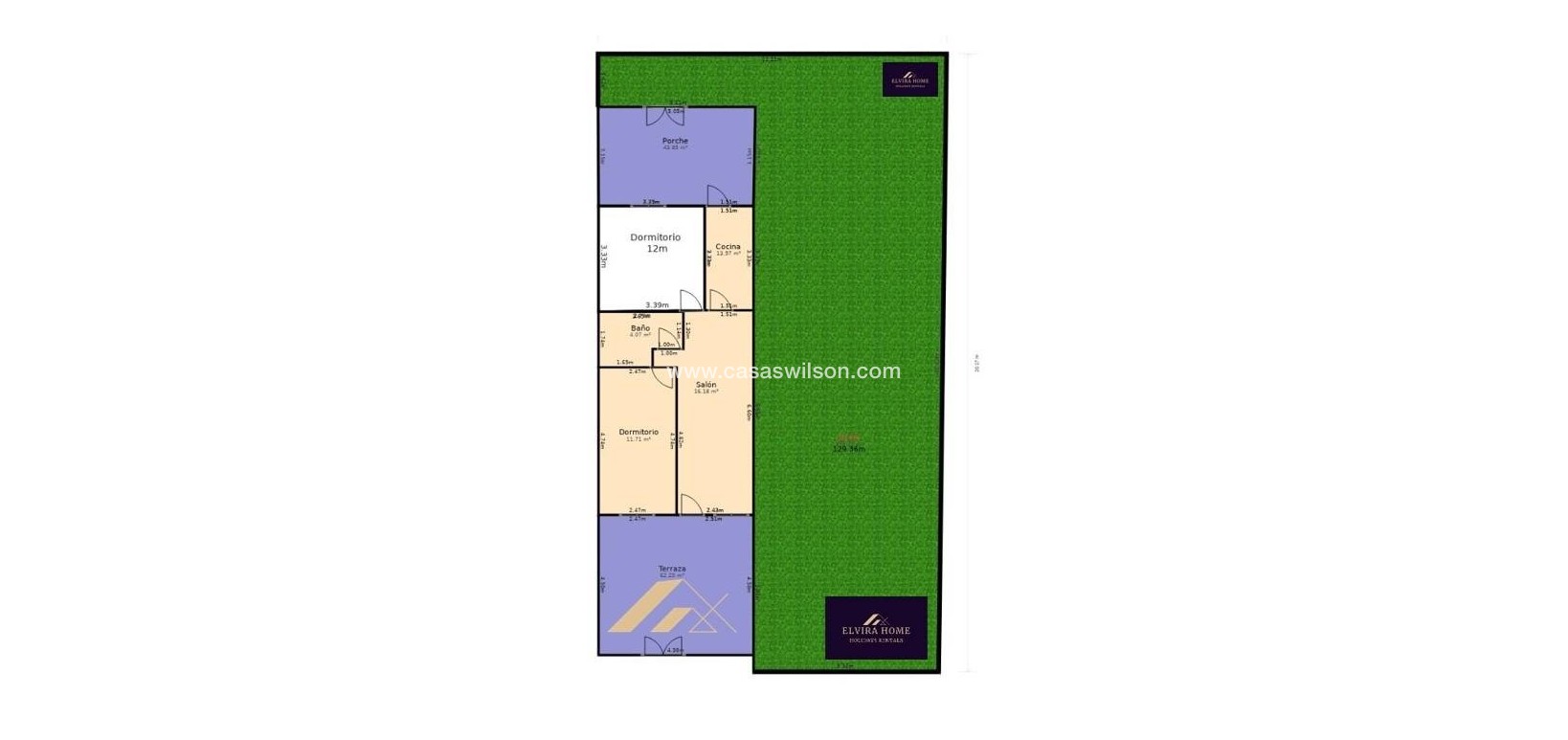 Sale - Townhouse - Pilar de la Horadada - Mil Palmeras