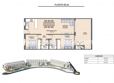 New Build - Apartment - Finestrat - Balcon de finestrat