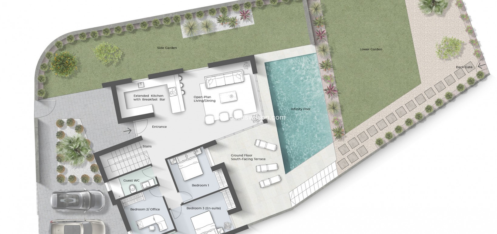 Sale - Villa - Algorfa - La Finca Golf