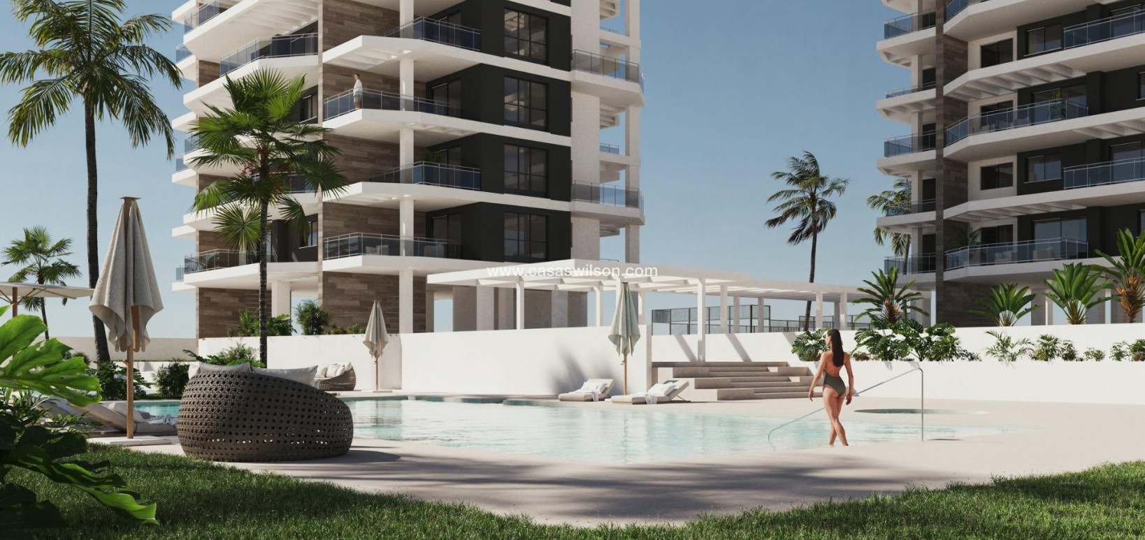 New Build - Apartment - Calpe - Playa Arenal