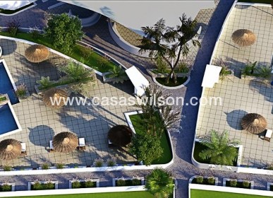 New Build - Bungalow - Pilar de la Horadada - Mil Palmeras