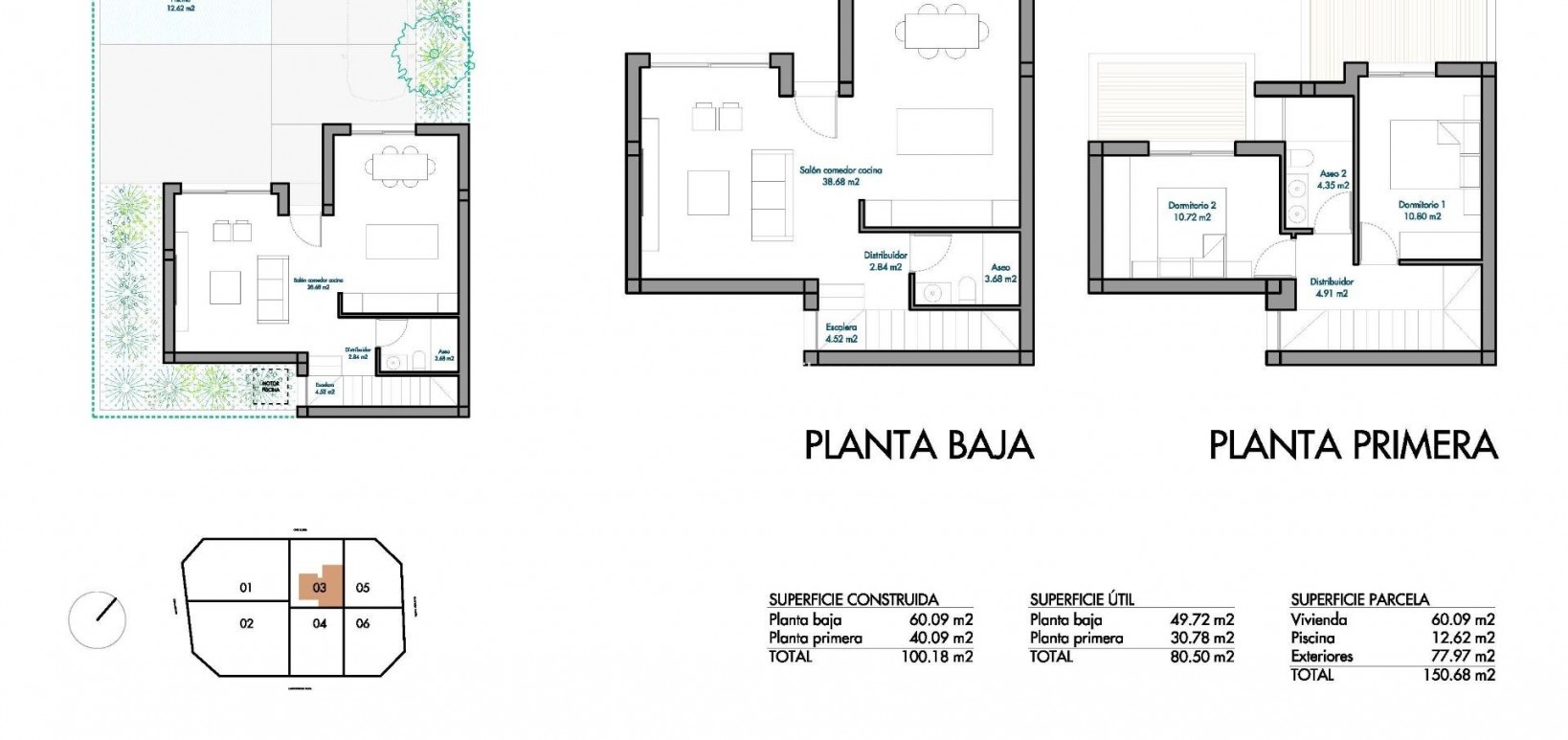 New Build - Townhouse - Torre Pacheco - El Alba