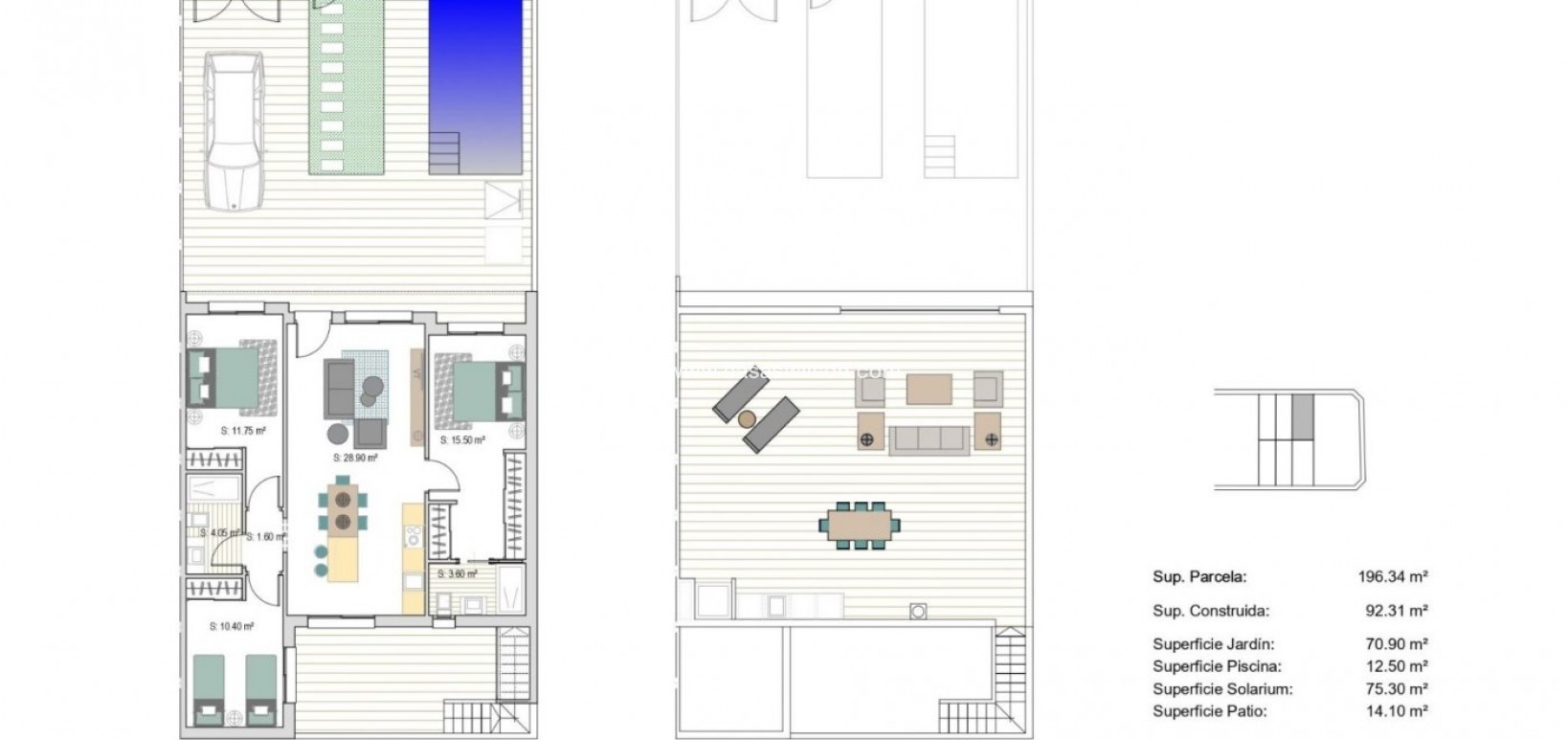 New Build - Townhouse - San Javier - Parque del doce