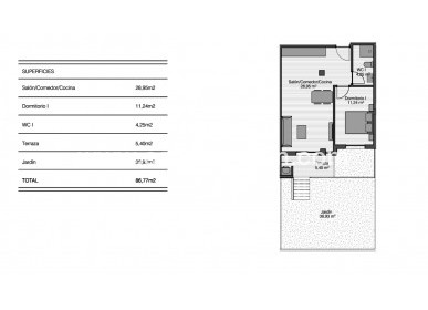 Venta - Apartamento - San Miguel de Salinas - Inland