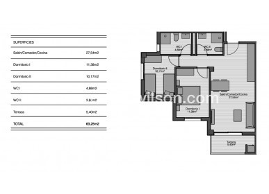 Venta - Apartamento - San Miguel de Salinas - Inland