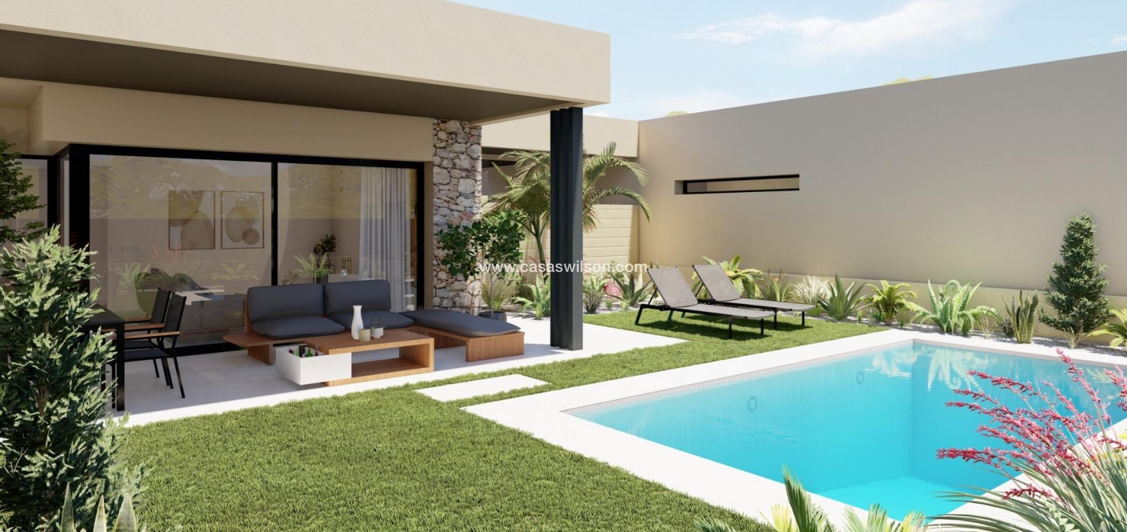 New Build - Villa - BAÑOS Y MENDIGO - Altaona Golf