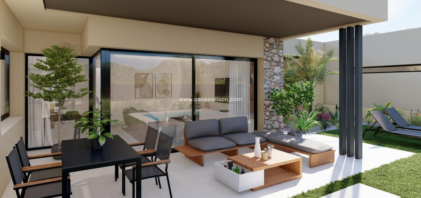 New Build - Villa - BAÑOS Y MENDIGO - Altaona Golf