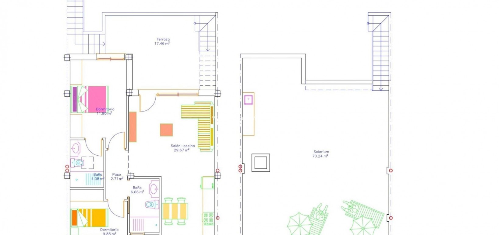 New Build - Bungalow - San Javier - pueblo