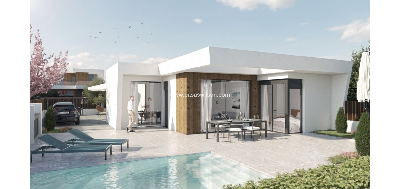 New Build - Villa - BAÑOS Y MENDIGO - Altaona golf and country village