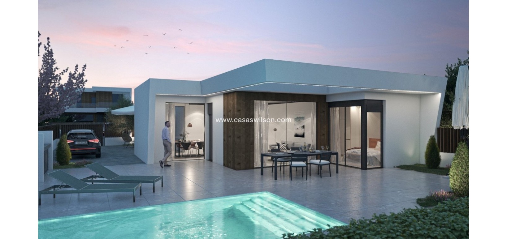 New Build - Villa - BAÑOS Y MENDIGO - Altaona golf and country village