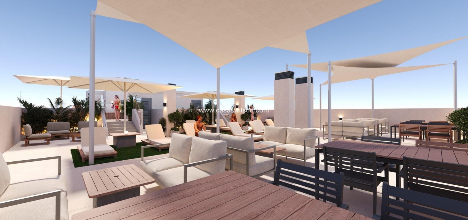 Nueva construcción  - Apartamento - San Miguel de Salinas - Pueblo