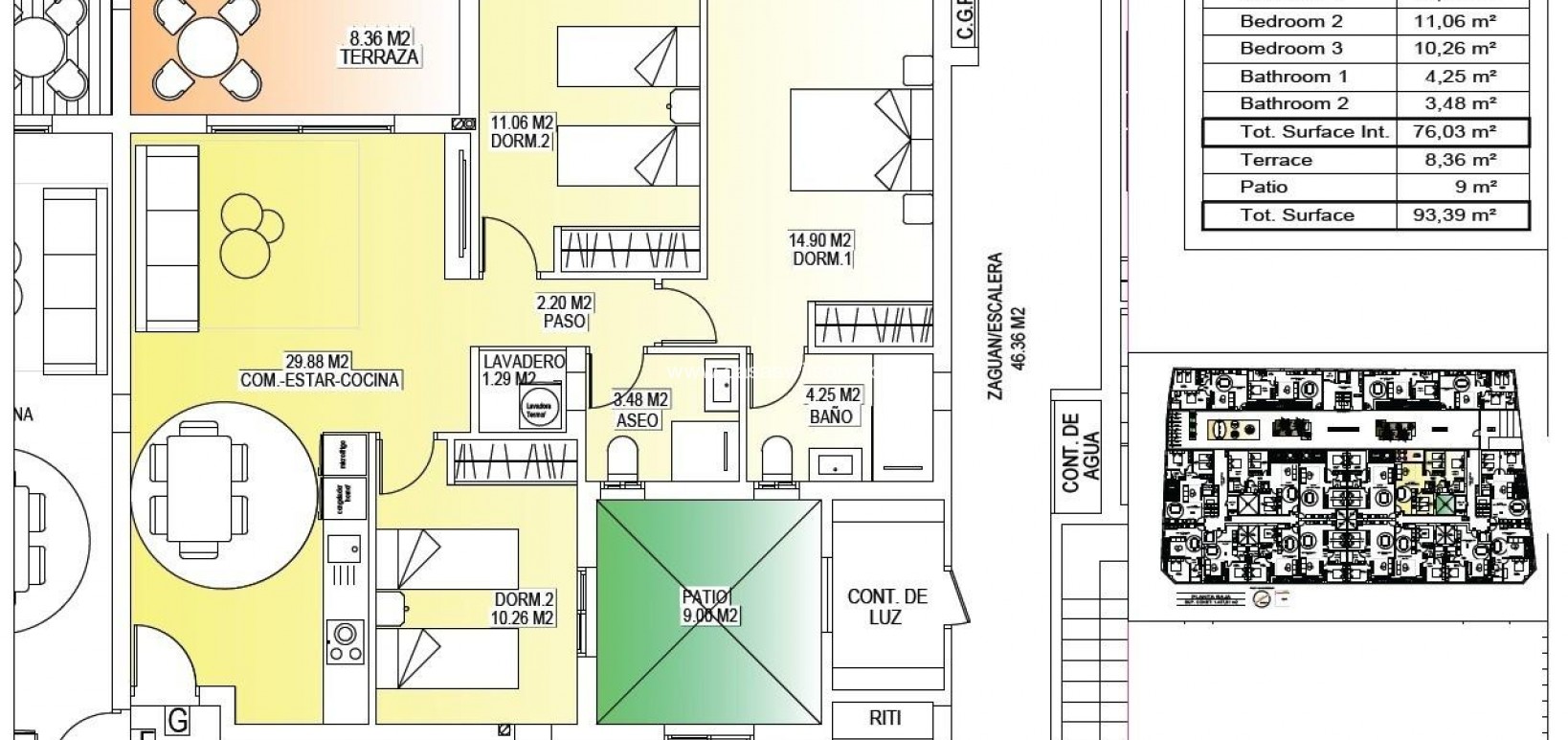 Nueva construcción  - Apartamento - San Miguel de Salinas - Pueblo