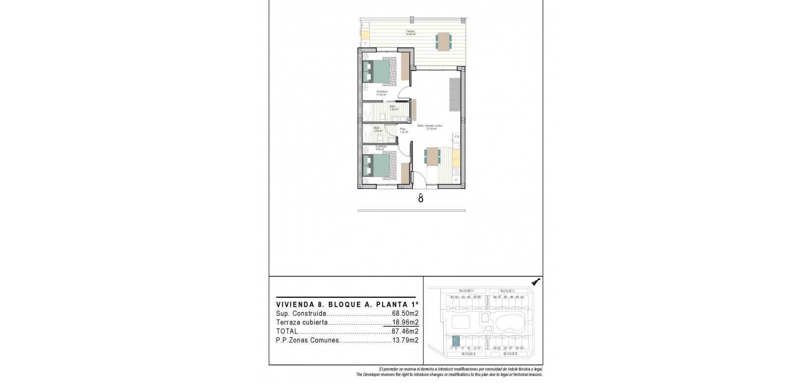 New Build - Appartement - Torre Pacheco - San Cayetano