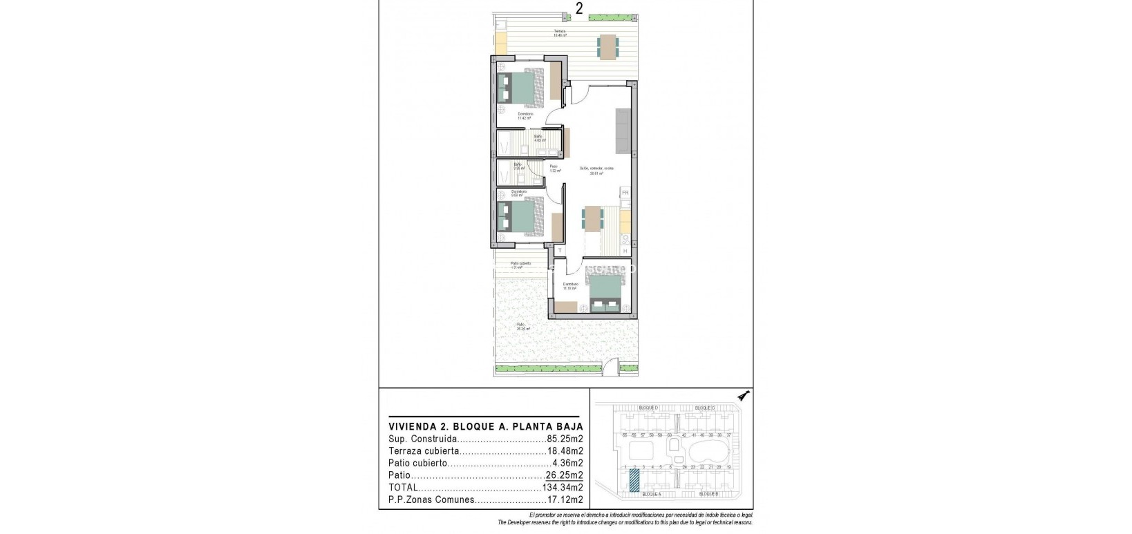 New Build - Appartement - Torre Pacheco - San Cayetano