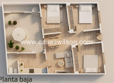 Sale - Townhouse - Alicante - San Agustín