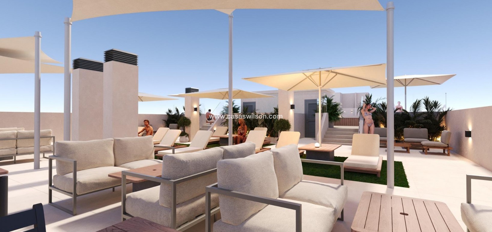 Nueva construcción  - Apartamento - San Miguel de Salinas - Pueblo