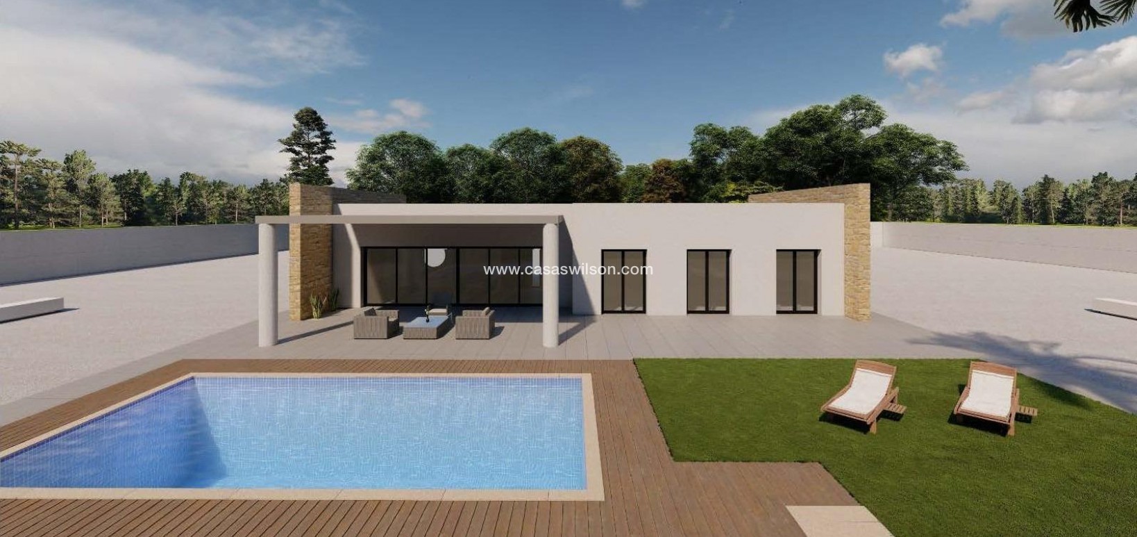 Nueva construcción  - Chalet - Pinoso - Campo