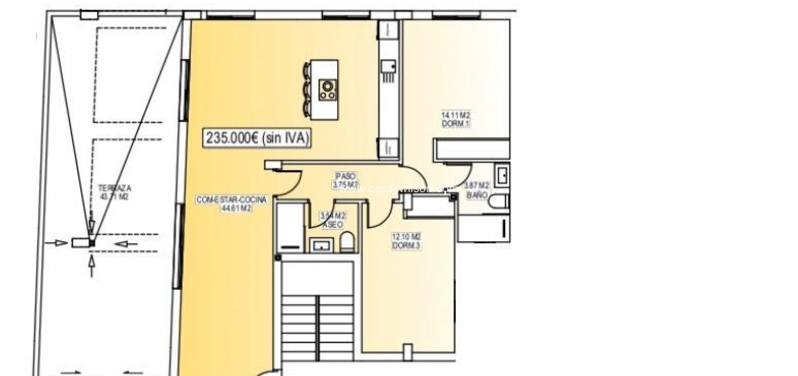 New Build - Apartment - San Miguel de Salinas - Pueblo