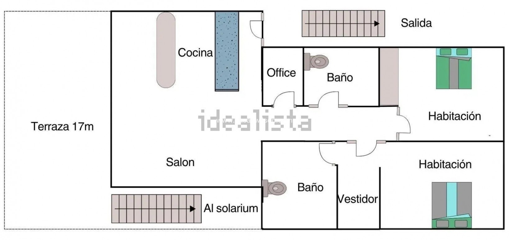 Venta - Apartamento - Mar de Cristal