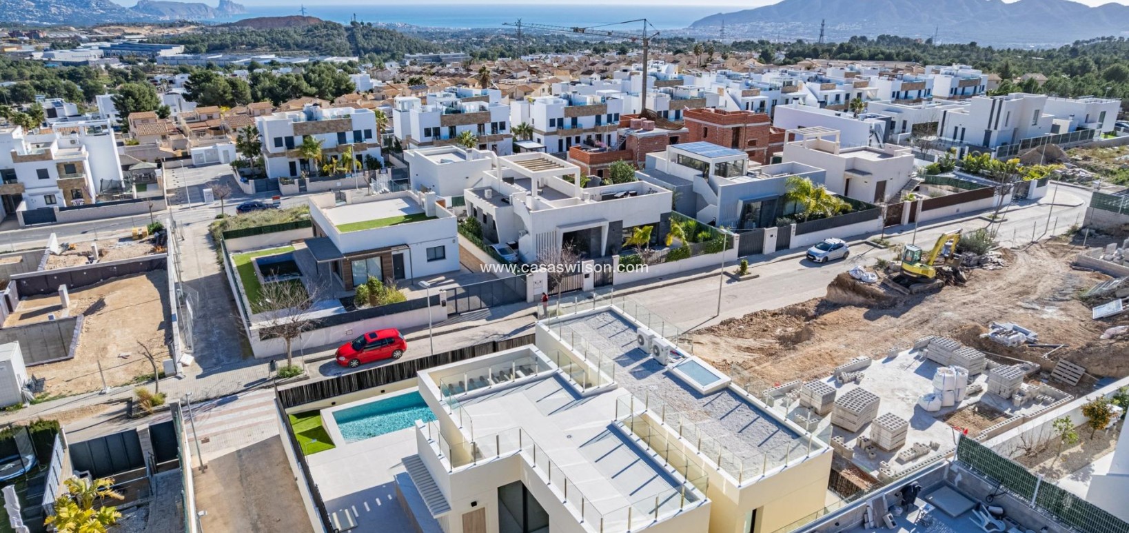 Nueva construcción  - Chalet - Polop - La Alberca