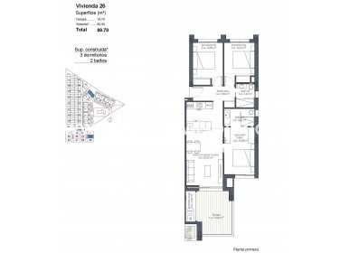 New Build - Apartment - Los Alcazares - Serena Golf