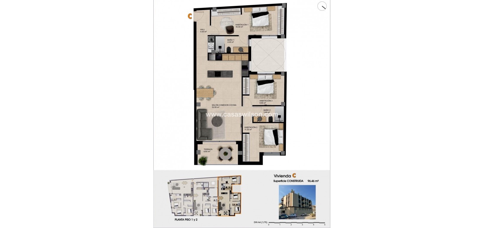Nueva construcción  - Apartamento - Catral - pueblo
