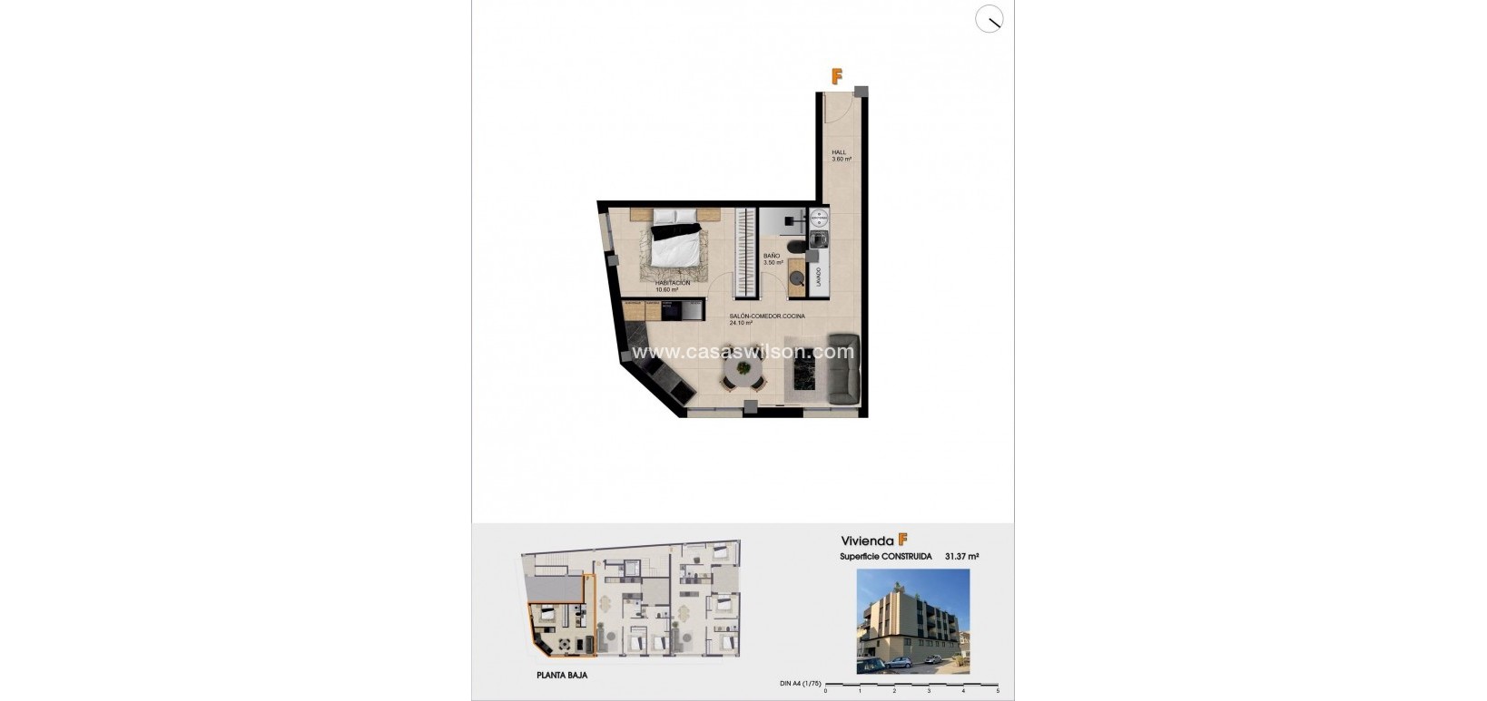 New Build - Apartment - Catral - pueblo