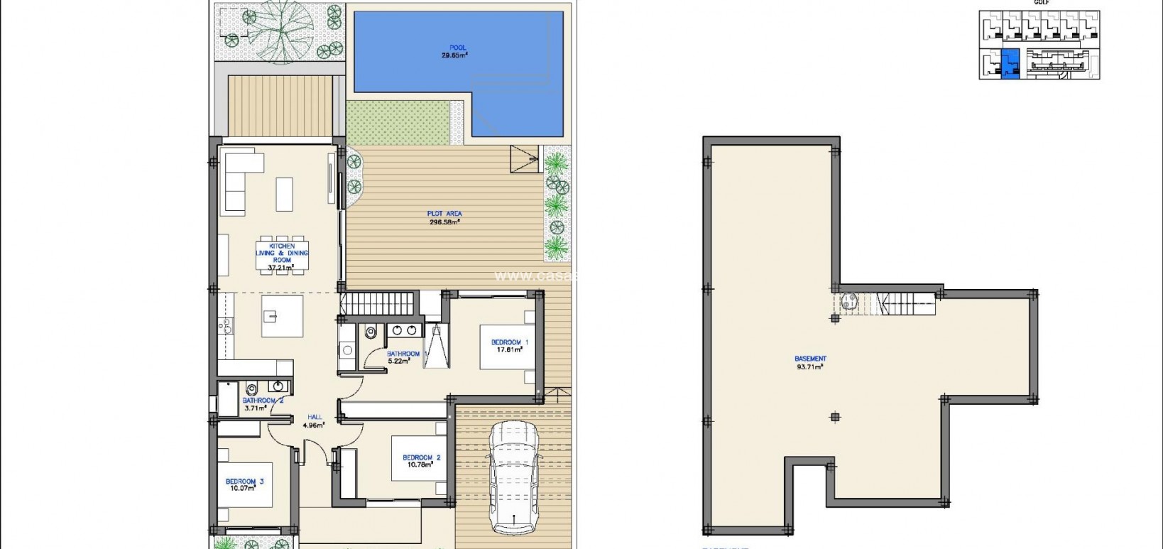 New Build - Villa - Los Alcazares - Serena Golf