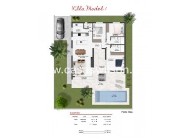 New Build - Villa - BAÑOS Y MENDIGO - Altaona golf and country village