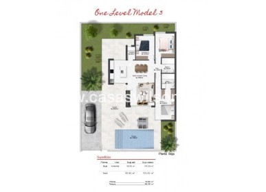 New Build - Villa - BAÑOS Y MENDIGO - Altaona golf and country village