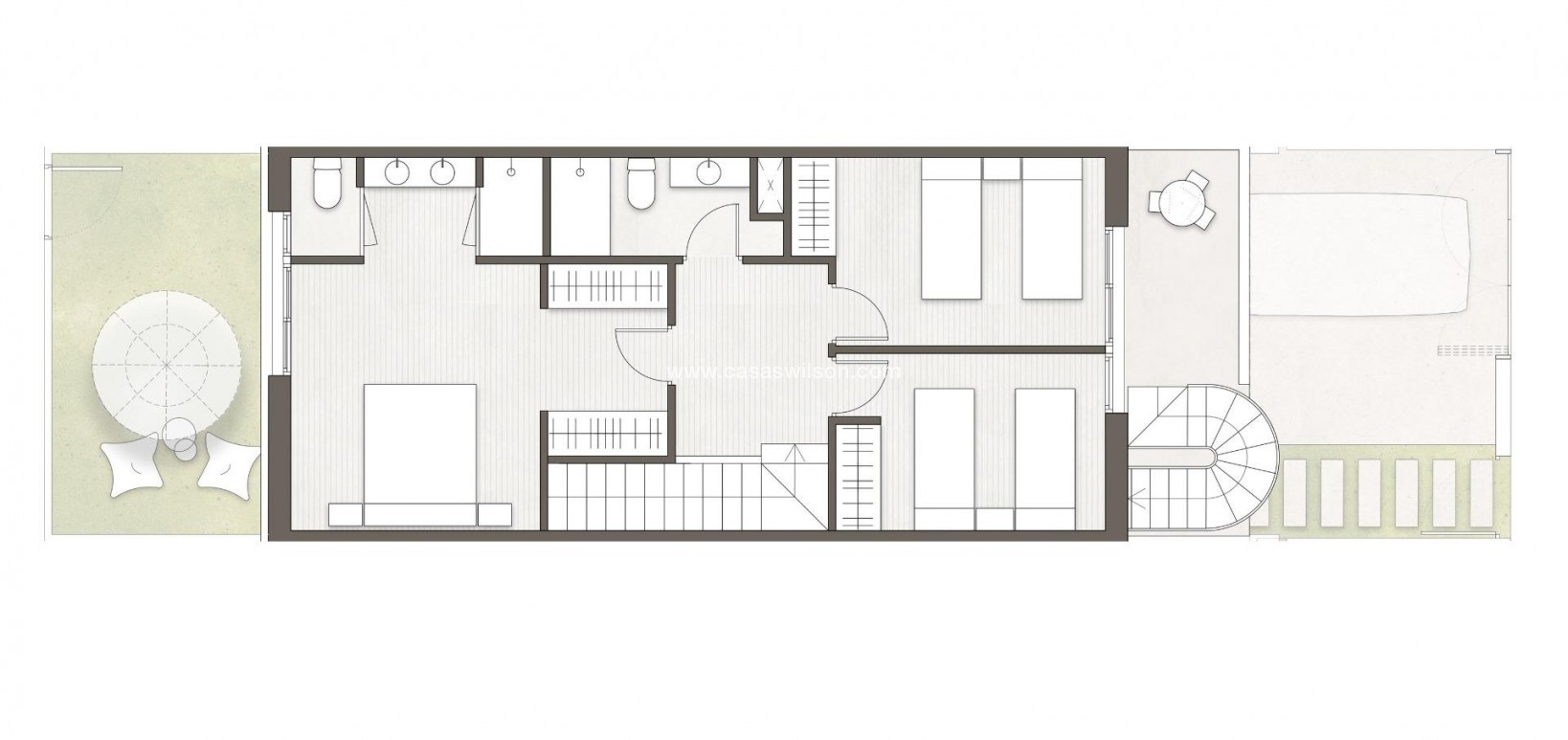 New Build - Townhouse - Pilar de la Horadada - pueblo