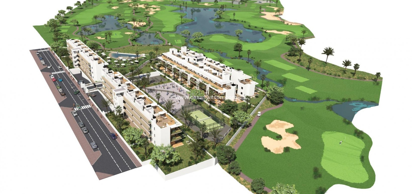 New Build - Apartment - Los Alcazares - La Serena Golf